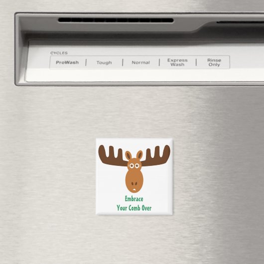 Moose Head_Omhels je kam over Magneet (Insitu (Vaatwasser))