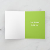 Moose Head Pop Art, aangepast wenskaart Kaart (Binnen)