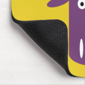 Moose Head Pop Art aangepaste monogram mousepad Muismat (Hoek)