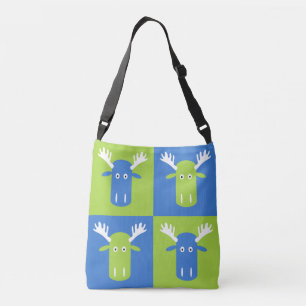 Moose Head Pop Art bags Crossbody Tas