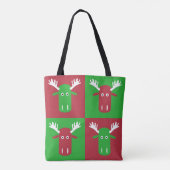 Moose Head Pop Art bags Tote Bag (Achterkant)