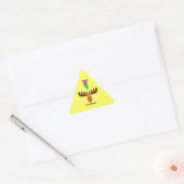 Moose Head_Road Sign_Mistletoe_Oh Beste! Sticker (Envelop)