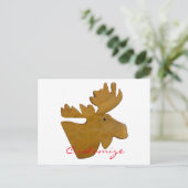 Moose Head Thunder_Cove Briefkaart (Staand voorkant)