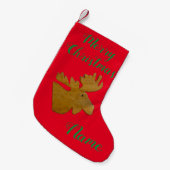 Moose Head Thunder_Cove Kleine Kerstsok (Voorkant (Hangend))