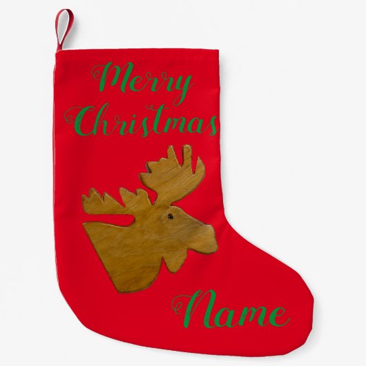 Moose Head Thunder_Cove Kleine Kerstsok (Voorkant)