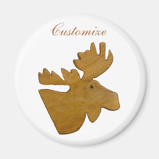 Moose Head Thunder_Cove Magneet (Voorkant)