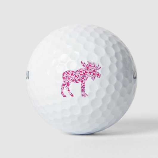 Moose-Hearts Golfballen (Voorkant)