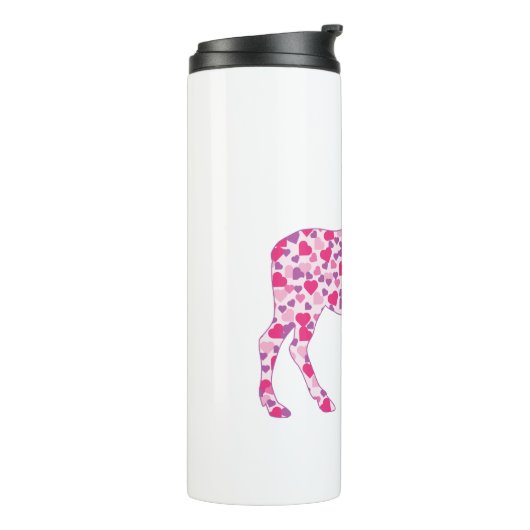 Moose-Hearts Thermosbeker (Gedraaid links)