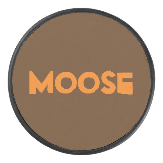 Moose Hockey Puck (Voorkant)