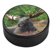 Moose Hockey Puck (3/4)