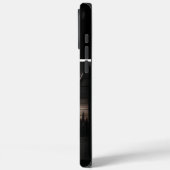 Moose hoofd snijwerk met naam Case-Mate iPhone case (Achterkant / Links)