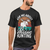 Moose Hunter Essentials  Vraag me naar Moose T-shirt (Voorkant)
