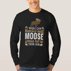 Moose Hunting Magic Wapiti Canada Magische Herten  T-shirt