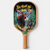 Moose Hunting Pickleball Paddle (Voorkant)