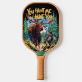 Moose Hunting Pickleball Paddle (Achterkant)
