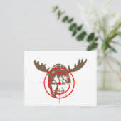 MOOSE HUNTING.png Briefkaart (Staand voorkant)