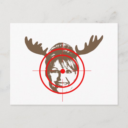 MOOSE HUNTING.png Briefkaart (Voorkant)