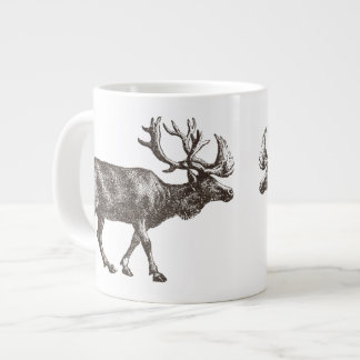 Moose Illustratie Grote Koffiekop
