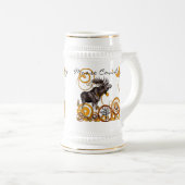  Moose Illustration Stein Bierpul (Voorkant rechts)