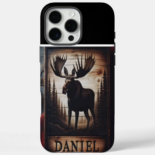 Moose in de Bossen Case-Mate iPhone Case (Achterkant)