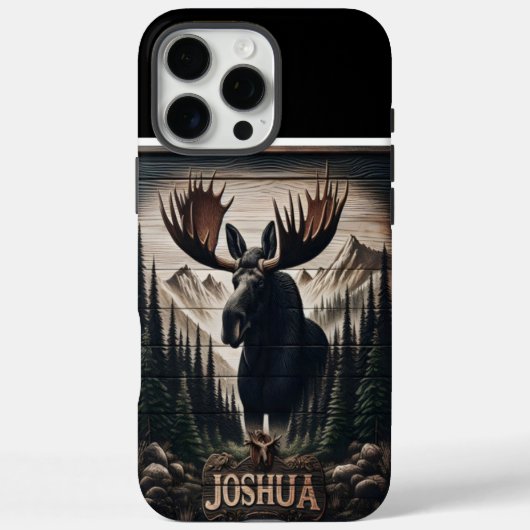 Moose in de Bossen Case-Mate iPhone Case (Achterkant)