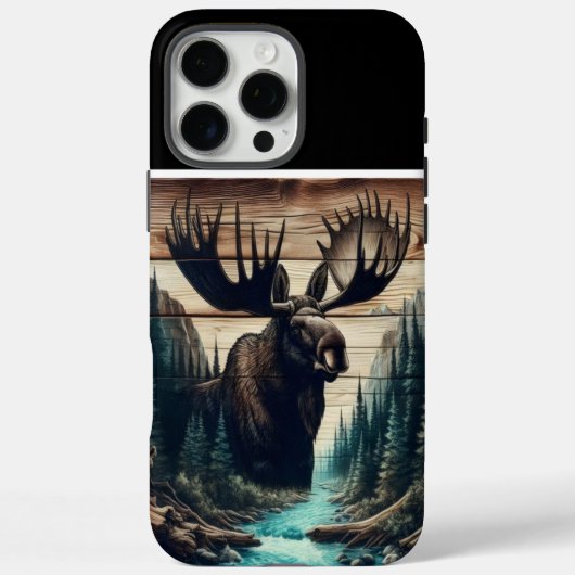 Moose in de Bossen Case-Mate iPhone Case (Achterkant)