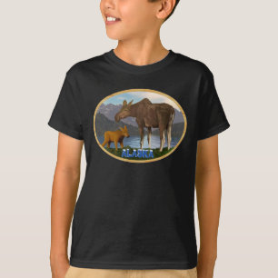 Moose in de Meadow T-shirt
