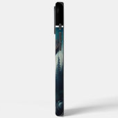 Moose in de nacht Case-Mate iPhone case (Achterkant / Links)