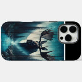 Moose in de nacht Case-Mate iPhone case (Achterkant (horizontaal))