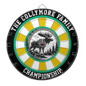 Moose in Forest AIM Design Dartbord (Voorkant)