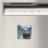 Moose in het Banff National Park in Canada Magneet (Insitu (Vaatwasser))