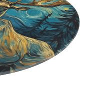 Moose in het dennenbos Van Gogh Snijplank (Hoek)