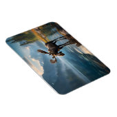 Moose in het meer magneet (Rechterzijde)