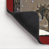 Moose in Snow Muismat (Hoek)