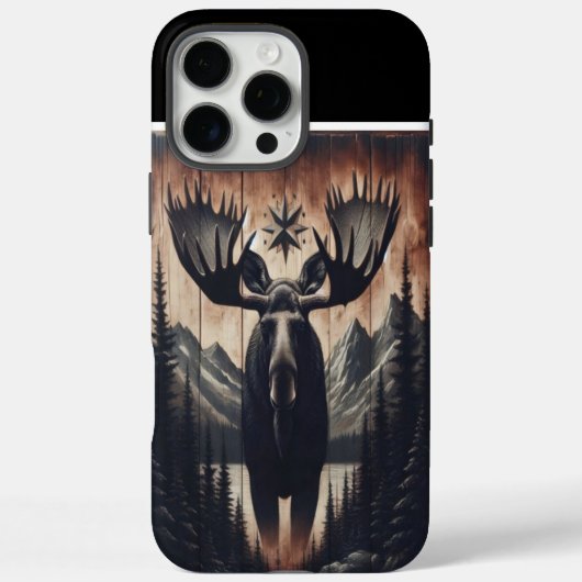 Moose in the Pines Case-Mate iPhone Case (Achterkant)