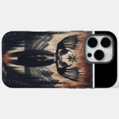 Moose in the Pines Case-Mate iPhone Case (Achterkant (horizontaal))
