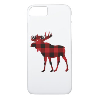 Moose iPhone Case Buffalo met kerstmis