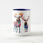 Moose is Waiting to Join a Herd Mok (Midden)