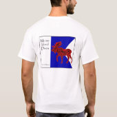 Moose Island Divers - Alpha Flag T-shirt (Achterkant)