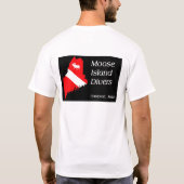 Moose Island Divers - Eastport, Maine T-shirt (Achterkant)