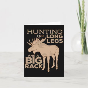 Moose Jacht Grote Rack Bull Hunter Jacht Seizoen T Kaart