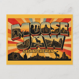 Moose Jaw Saskatchewan Tunnel City Briefkaart