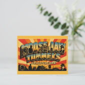 Moose Jaw Tunnels Saskatchewan Ondergronds Briefkaart (Staand voorkant)