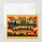 Moose Jaw Tunnels Saskatchewan Ondergronds Briefkaart (Voorkant / Achterkant)