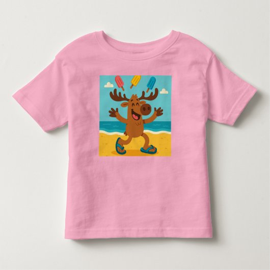 Moose Juice Cruiser – Skateboard Juice Box T-Shirt (Voorkant)