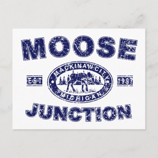 Moose-Junction-Distress-[ Briefkaart (Voorkant)