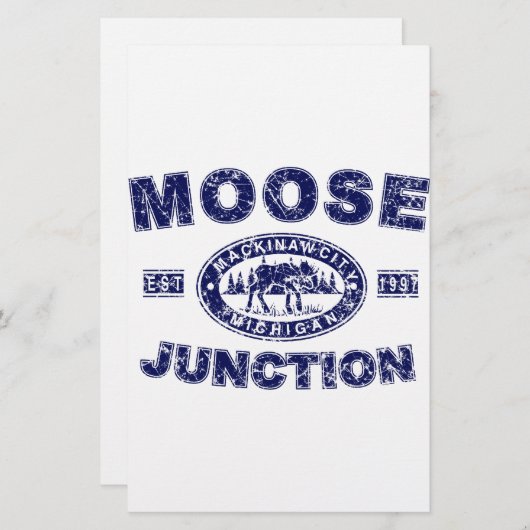 Moose-Junction-Distress-[ Briefpapier (Voorkant / Achterkant)