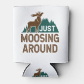 Moose Just Moosing Around Blikjeskoeler (Voorkant)