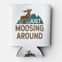 Moose Just Moosing Around