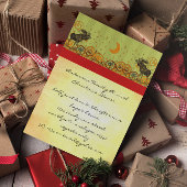 Moose kerst diner Uitnodiging & Partij Uitnodiging